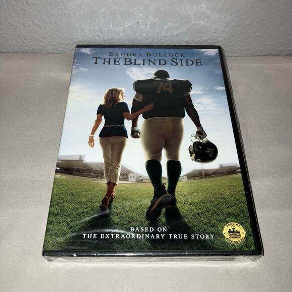 Dvd Sealed New Nwt The Blind Side Widescreen Sandra Bullock Pg-13 Football Movie - Picture 1 of 3